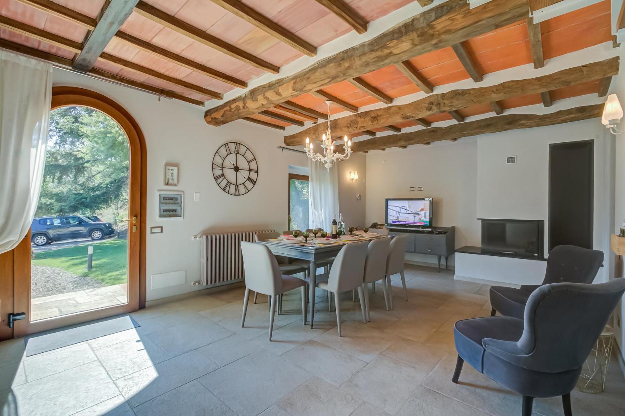 Tuscan Home S Margherita Private Outdoor - Happy Rentals Bucine Экстерьер фото